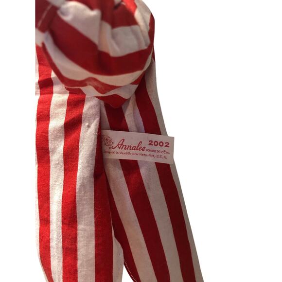 Vintage 2002 Annalee Santa in Nightgown with Atlas 16” - Picture 6 of 8